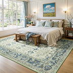 Lessymo Washable Area Rug for Living Room, 8x10 Large Rugs - Image 2