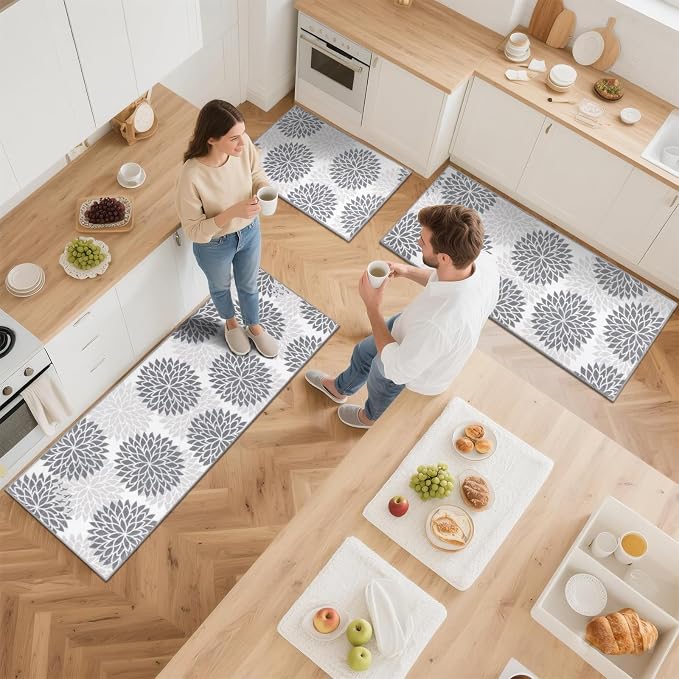 Ileading Boho Kitchen Rugs Sets 3 Piece - Image 7