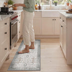 GENIMO Kitchen Rugs Non Slip Washable, Cushioned Standing Mat, Kitchen Runner - Image 5