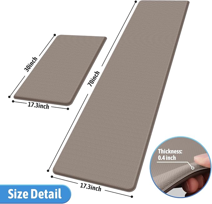 StepLively Kitchen Mat, Cushioned Kitchen Mats - Image 2