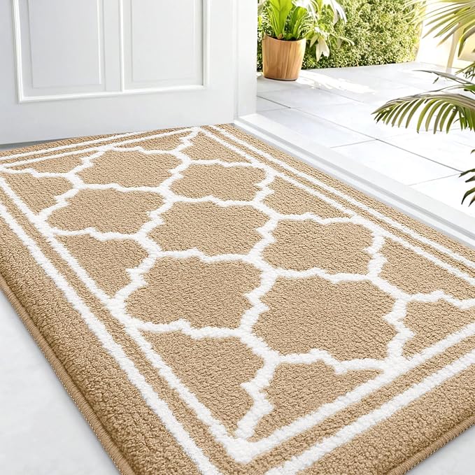 Buganda Indoor Door Mat, Dirt-Resistant and Absorbent Doormat, Low Profile by Buganda