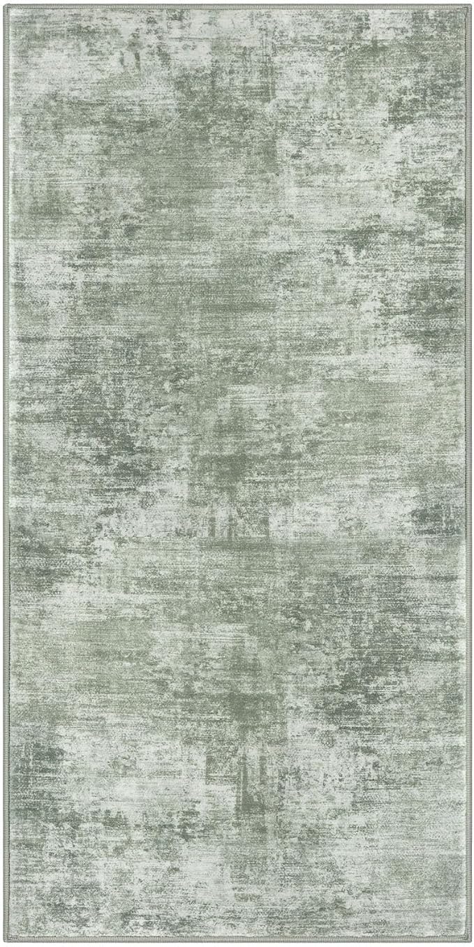 IOHOUZE Abstract Runner Rug 2x4 Ft Entryway Rugs Washable Door Mat Indoor - Image 9