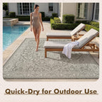MontVoo-Outdoor Rug-Patio Rug 8x10 Polypropylene Indoor Outdoor Rugs Carpet - Image 7