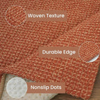 IOHOUZE Washable Exrea Long Hallway Runner Rug 3x20 Non Slip Rubber Backed - Image 5