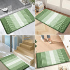 Kitinjoy Indoor Outdoor Door Mat, 47x20 Non-Slip Absorbent Dirt Trapper - Image 6