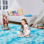 Ultra Soft Rug for Living Room, 4X6 Fluffy Shag Area Rug for Bedroom, Modern - Image 2