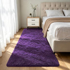 Shag Runner Rug for Bedroom Living Room 2x6 Upgrade Non-Slip Fluffy Soft by Boshengya