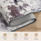 Rugflix 10x14 Area Rugs for Living Room, Washable Large Rug Stain-Resistant Low - Image 7
