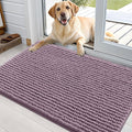 OLANLY Dog Door Mat for Muddy Paws 36x24, Ultra Absorbent Chenille Mud Doormat by OLANLY