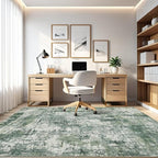 9x12 Area Rug Living Room: Washable Large Abstract Soft Stain Resistant Indoor - Image 8