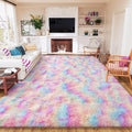 AROGAN 8x10 Feet Soft Rainbow Area Rugs by AROGANAREARUG