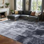 5x7 Ft Area Rugs for Living Room, Soft Non-Slip Washable Rugs Modern Abstract - Image 3