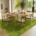 RELEANY Washable Area Rugs 9'x12' Non-Slip Modern Abstract Soft - Image 3