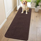 Smiry Dog Door Mat for Muddy Paws 70x24, Absorbent Dirt Trapper, Non-Slip by Smiry