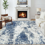Area Rugs 6x9 Living Room: Large Soft Washable Rug Modern Abstract Anti-Skid - Image 3