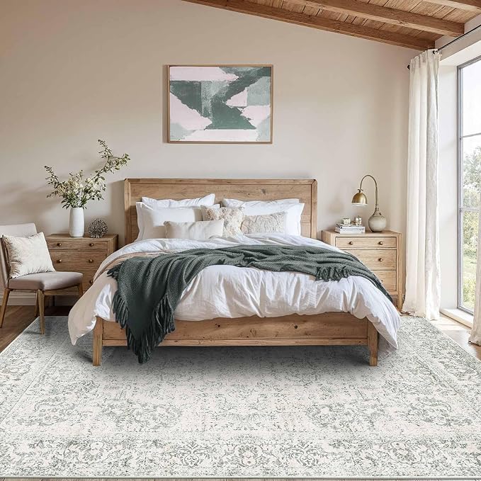 Rugxara Washable Area Rug for Living Room, Bedroom Kitchen - Image 2