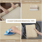 IOHOUZE Washable Area Rug 5x7 Non Slip Rubber Backed Rugs - Image 4