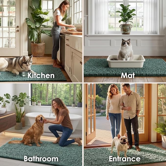EHEYCIGA Super Absorbent Dog Door Mat - Image 7