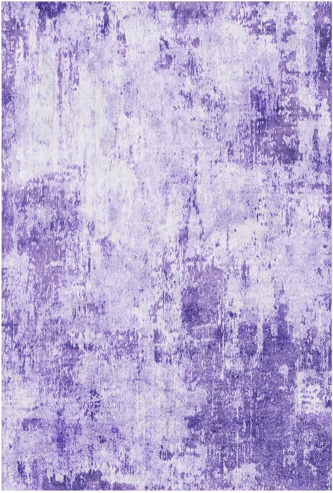 RELEANY Washable Area Rugs 2'x8' Non-Slip Modern Abstract Soft - Image 9