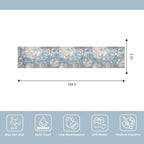 2x10 ft Washable Hallway Runner Rug – Non-Slip Low-Pile Long Carpet Runner - Image 2