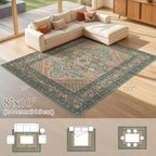 Tortania Area Rug Living Room Rugs - Image 8
