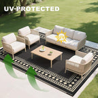 RURALITY Outdoor Rugs 6x9 Waterproof - Image 6