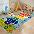 STARUIA Washable Hopscotch Kids Rug - Image 2