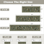 Dog Rug Runner for Entryway, 2x4 Washable Kitchen Mat Ultra-Thin Soft, Non-Slip - Image 2