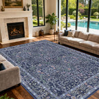 Extra Large 10x14 Area Rug for Living Room, Washable Rugs for Dining Room - Image 3