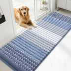 Kitinjoy Indoor Outdoor Door Mat, 71x24 Non-Slip Absorbent Dirt Trapper by Kitinjoy