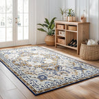 Rugflix 5x7 Area Rug for Living Room, Machine Washable Area Rugs - Image 7