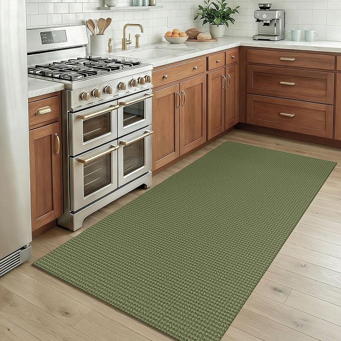 KOZYFLY Rugs for Entryway 3x5 ft Washable Area Rug Non Slip Rubber Backed Entry - Image 2