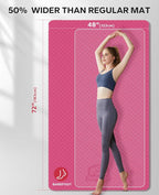 HAPBEAR Extra Large Yoga Mat - Image 2