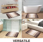 OLANLY Bathroom Runner Rugs Mat 59x24, Extra Soft Absorbent Microfiber Bath Rugs - Image 6
