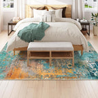Lahome Modern Abstract Area Rug 6x9 Rugs - Image 3