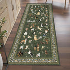 Dog Rug Runner for Entryway, 2x5 Washable Kitchen Mat Ultra-Thin Soft, Non-Slip - Image 3