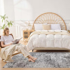 DMOYEST Washable Runner Rug for Hallway: 3x12 Neutral Modern Abstract Low Pile - Image 3