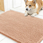 OLANLY Dog Door Mat for Muddy Paws 24x16, Absorbs Moisture and Dirt, Absorbent by OLANLY