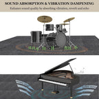 TroyStudio Thick Sound Absorbing Interlocking Floor Mats, Non-Slip Anti - Image 3