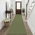 KOZYFLY Cotton Runners Rugs for Hallway 2.5'x10', Washable Runner Rug, Woven by KOZYFLY