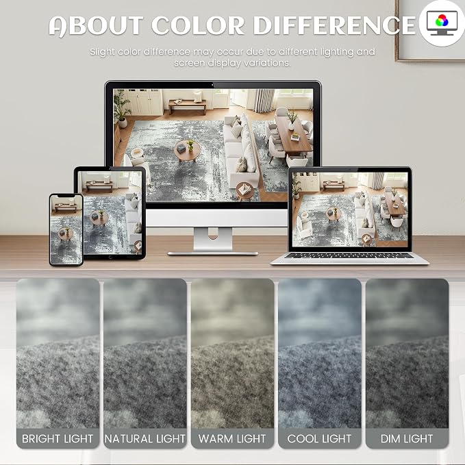 5x7 Rugs for Living Room - Image 8