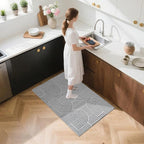 Washable Rug 2x3 Area Rugs for Entryway, Abstract Rug for Bedroom, Soft Rainbow - Image 3