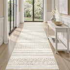cotiled Hallway 3x10 Runner Rugs: Washable Boho Rugs by COTILED