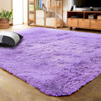 LOCHAS Ultra Soft Indoor Modern Area Rugs Fluffy Living Room Carpets by LOCHAS