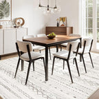 cotiled 10x12 Area Rugs Living Room Rug: Washable Boho Rugs - Image 9