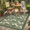 4x6 Covered Outdoor Patio Rug by Othilic