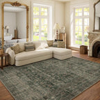 Washable Living Room Area Rug: 6x9 Area Rugs by palohom
