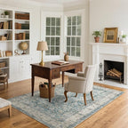 Machine Washable Entryway Throw Rug: Door Mat Indoor Entrance 4x6 Rug Boho - Image 2