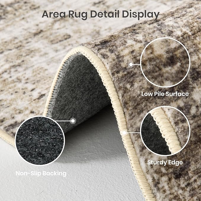Valenrug Washable Rugs 8x10 - Image 6