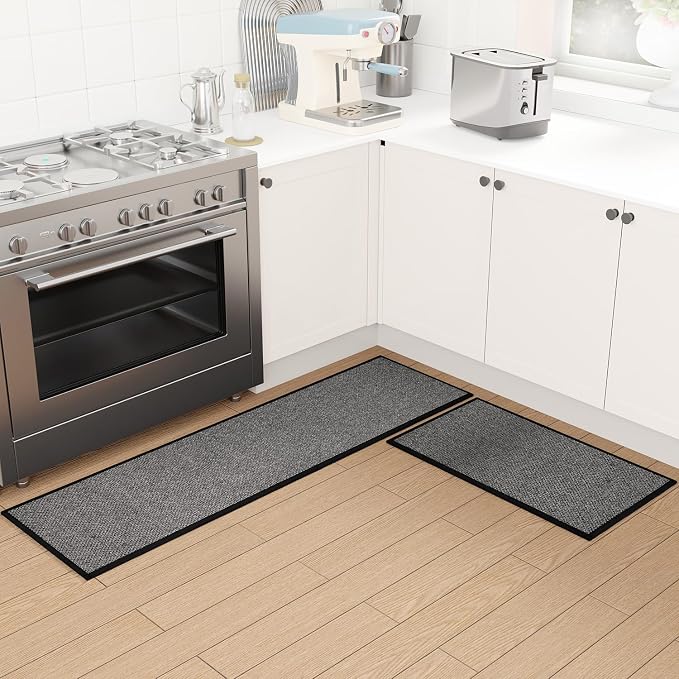 SUMLANS Kitchen Mat Set of 2 PCS, Cushioned Non Slip Rugs by SUMLANS